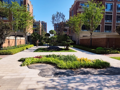 谷德大藝城項目室外景觀綠化工程